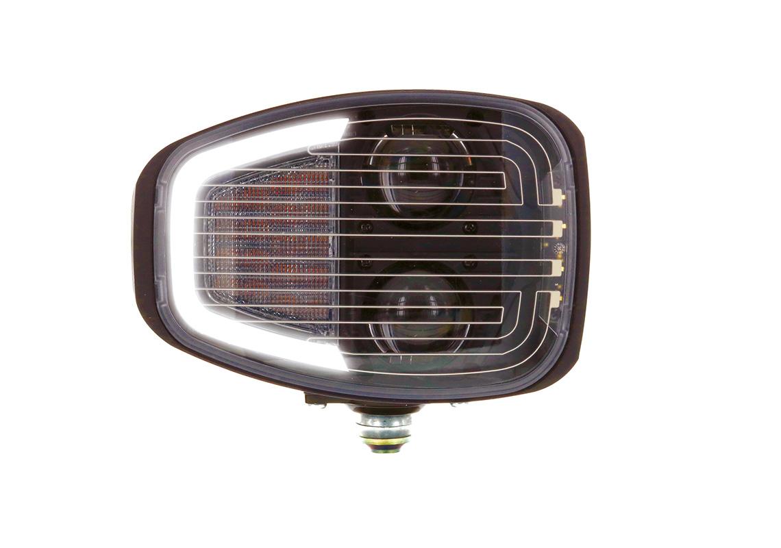 Proiettore destro ECE LED 12/24V Antighiaccio